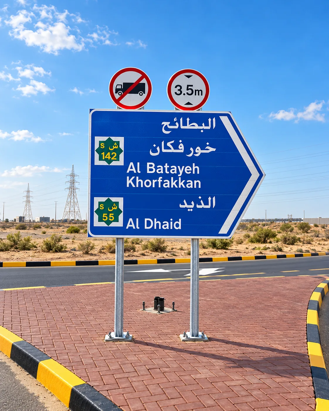 Destination Signs — thematic capability visual