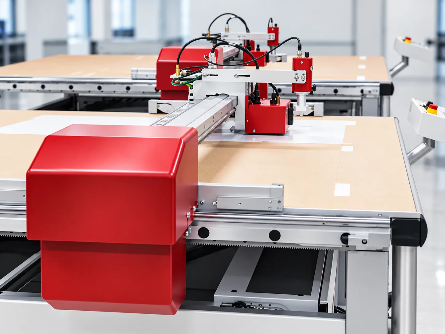 Industrial sheet cutting machinery
