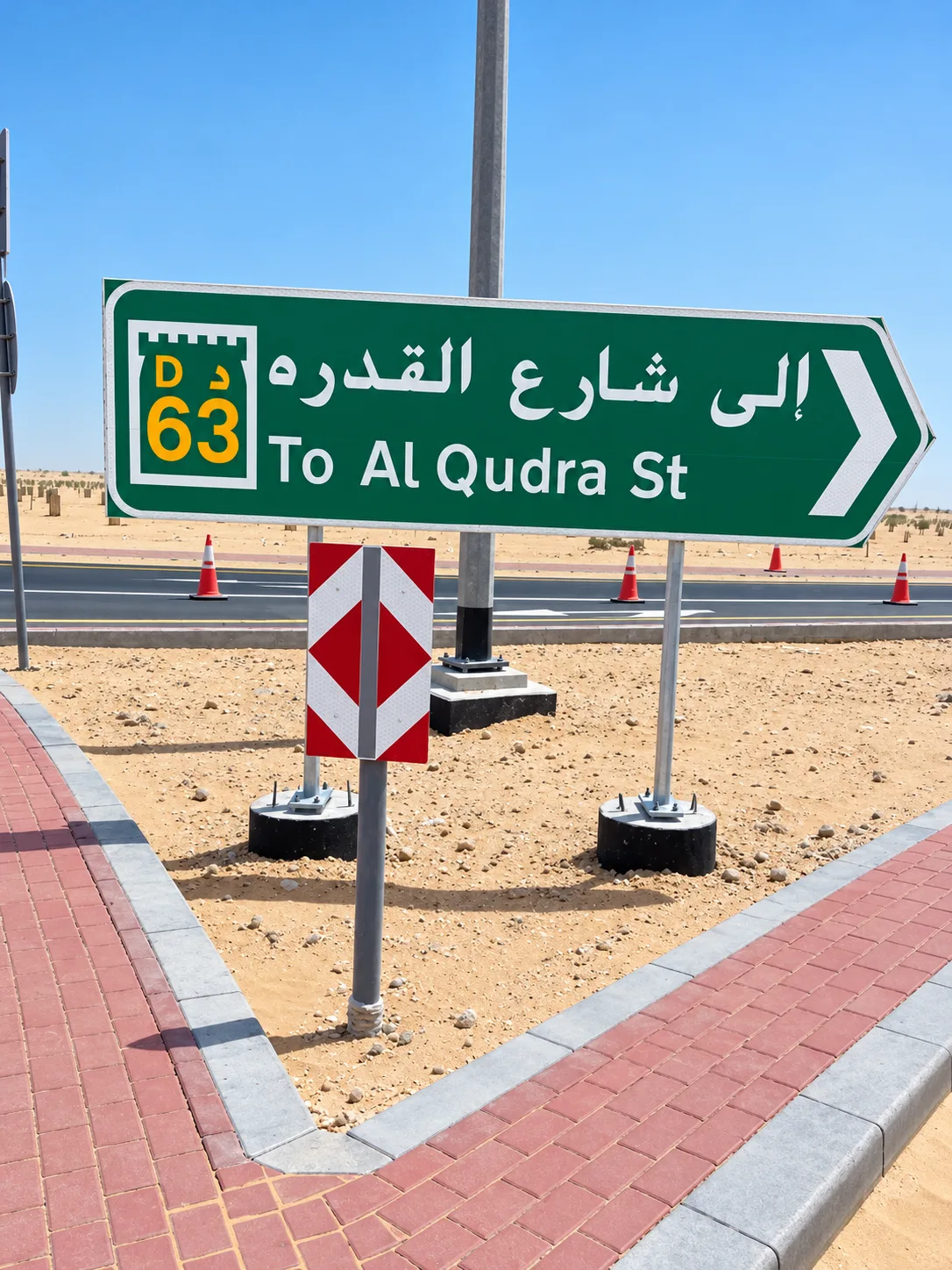 Ground-mounted signs