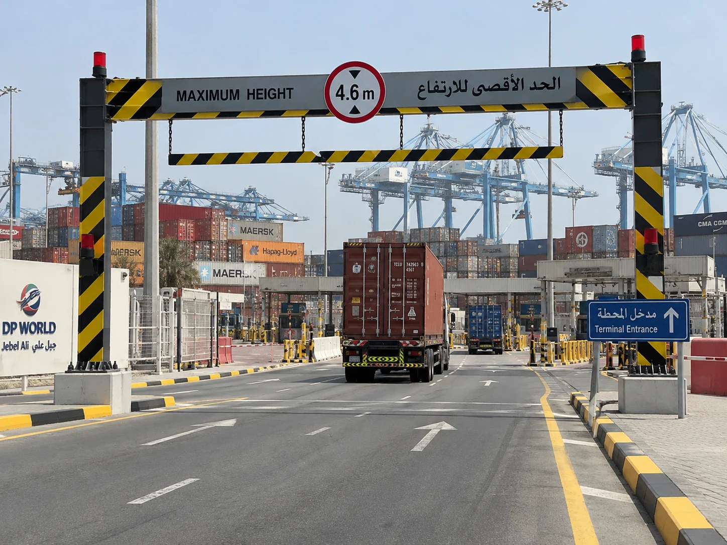 Height Warning Gantry — supplied image 06