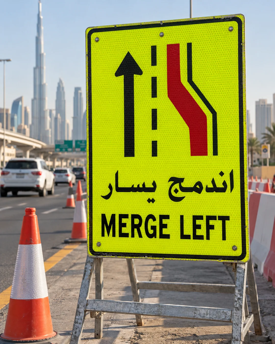 Temporary Diversion Signs — supplied image 07