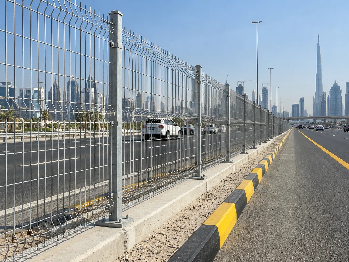 Wire Mesh Fence — supplied image 01