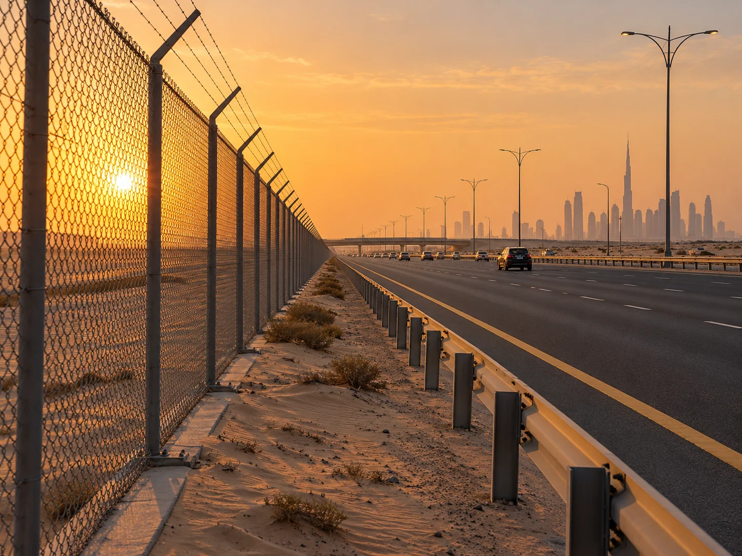 Wire Mesh Fence — supplied image 02