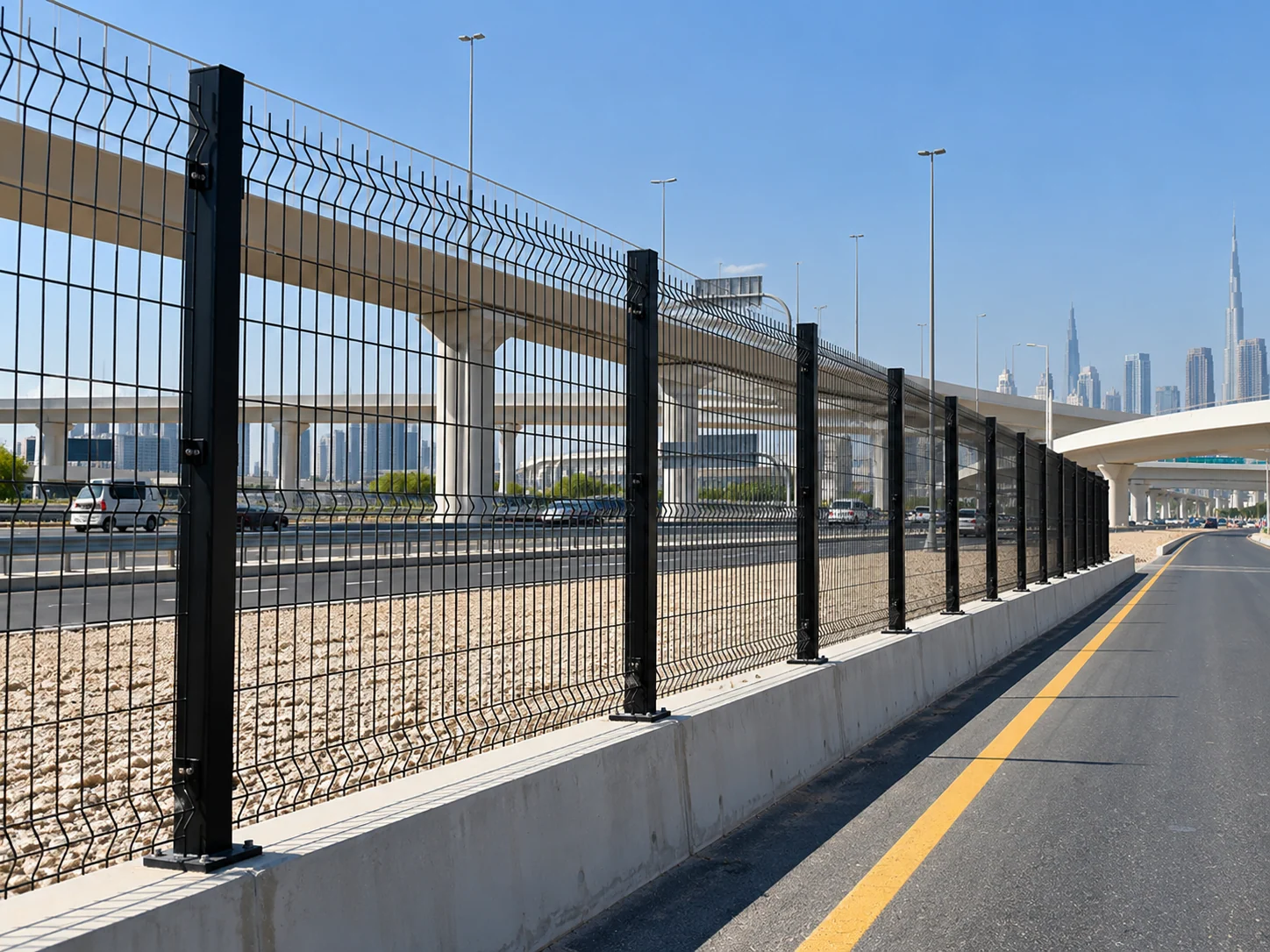 Wire Mesh Fence — supplied image 03